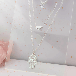 Collar con mano de Fátima